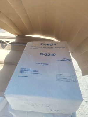 Titaniumdioxide Rutile voor kunststoffen TINOX R-2240 met een sterke ondoorzichtigheid en een goede verwerkbaarheid
