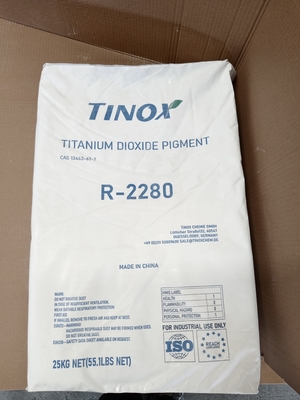 kopen TINOX R-2280 Titanium Dioxide Rutile with Excellent Opacity High Heat Resistance and Low Volatility for Plastic Applications online manufacture