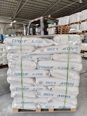 TINOX Anatase Titaniumdioxide Uitstekende helderheid en witheid Pigment A-2380