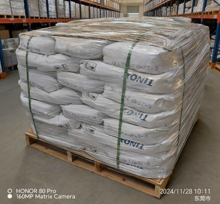 kopen Titandioxide Rutile R-2240 Sulfaat Process Pigment met ≥96% TiO2 en ZrO2 Al2O3 Behandeling voor Masterbatch online manufacture