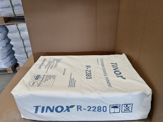 Goede prijs. TINOX R-2280 Titanium Dioxide Rutile with Superior Coverage Exceptional Dispersibility and Strong Blue Undertone for Plastic Applications online