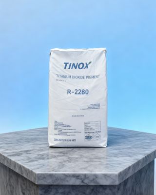 Goede prijs. Titaniumdioxide Rutile R-2280 met TiO2 ≥ 97,5% en Rutile-gehalte ≥ 96,5% voor Masterbatch online