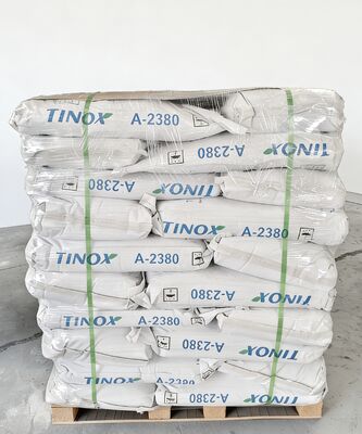 Goede prijs. TINOX A-2380 Anatase Titaniumdioxide Pigment met uitstekende helderheid, sterke dispergeerbaarheid en hoge glansretentie online